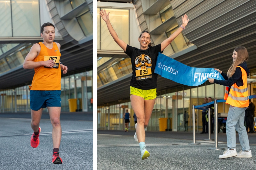 Željko Cota i Rita Bili&scaron; najbrži na petoj utrci Runway Run na pisti dubrovačkog aerodroma