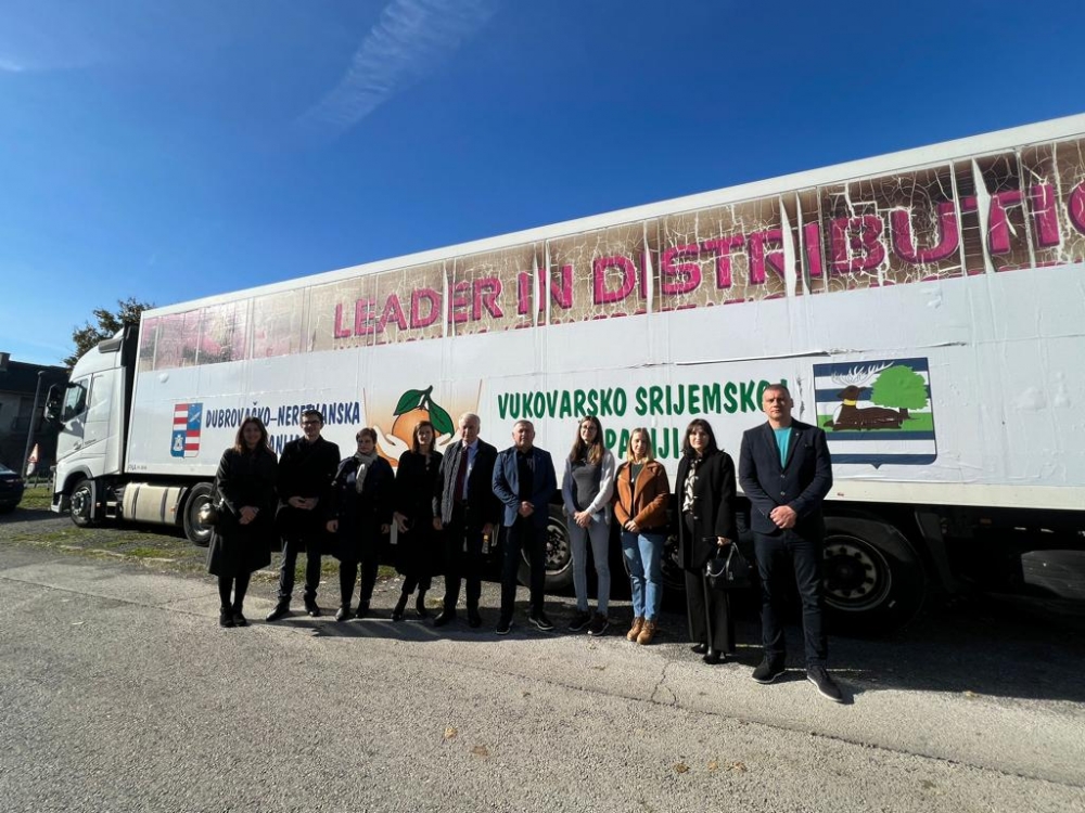 Župan uručio donaciju mandarina Vukovarsko-srijemskoj županiji