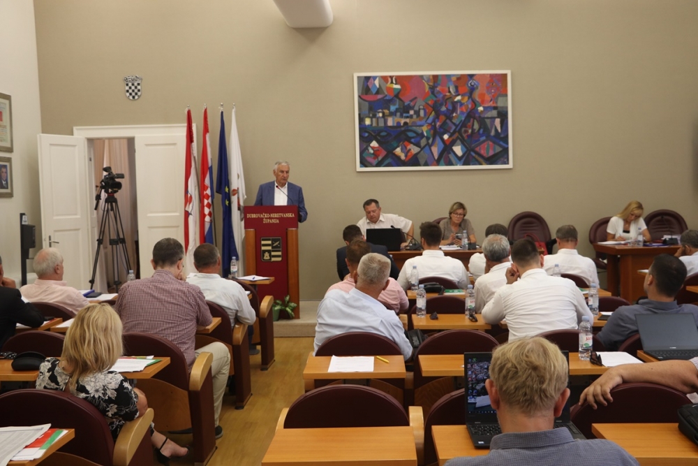 Deveta sjednica županijske Skup&scaron;tine; Usvojene prve izmjene i dopune proračuna županije