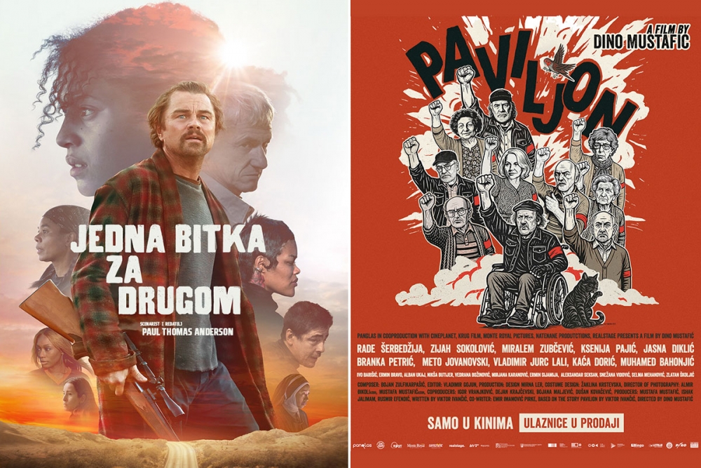 Novi kino tjedan u Slobodi i Visiji; Jedna bitka za drugom, Paviljon, Sirat..