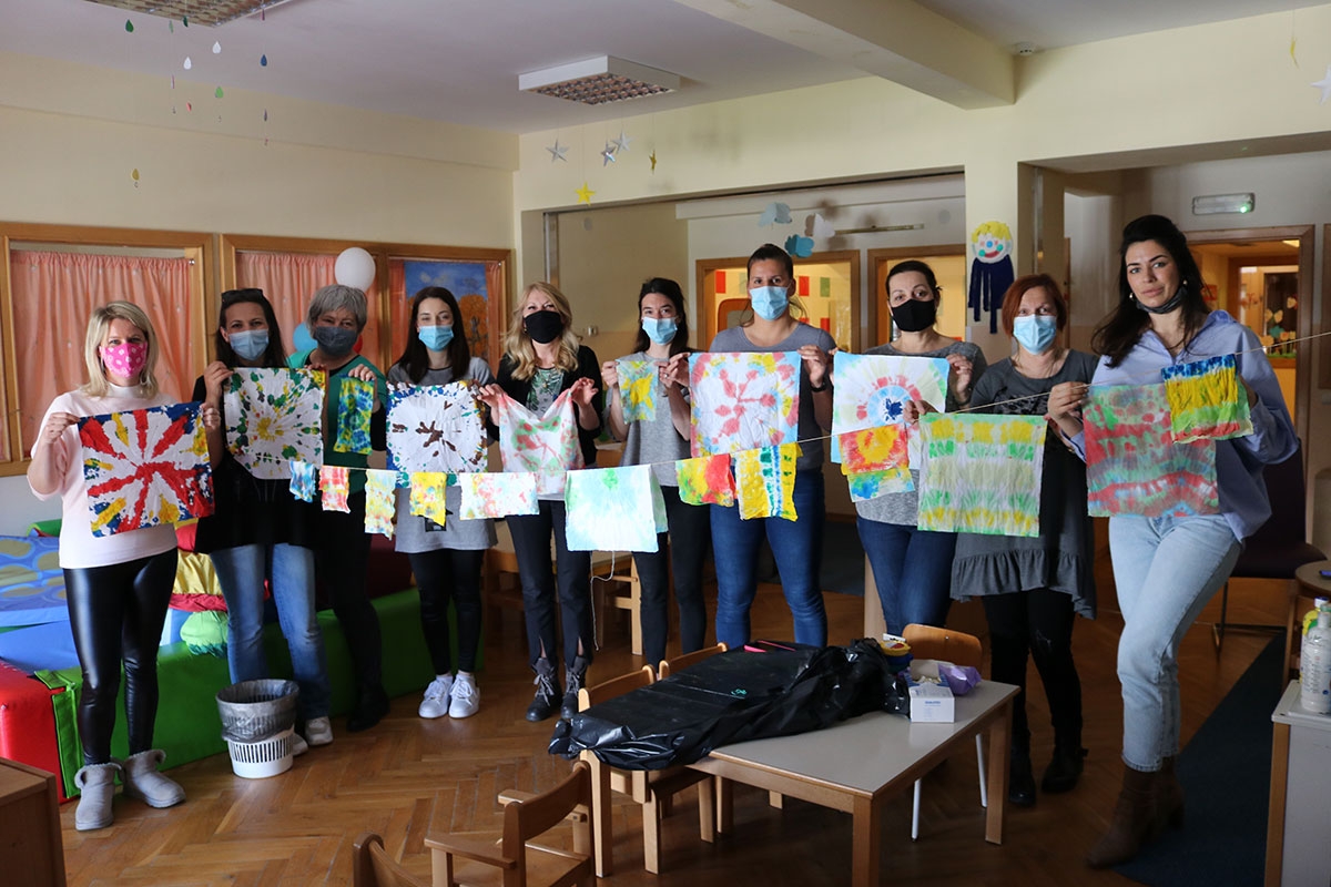 U župskom vrtiću održan treći modul edukacije Razvoj likovnosti djece u ranoj i pred&scaron;kolskoj dobi (FOTO)