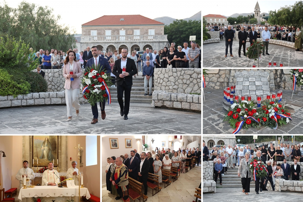 Sveta misa za poginule u Domovinskom ratu i polaganje vijenaca na Spomen obilježju (FOTOGALERIJA)