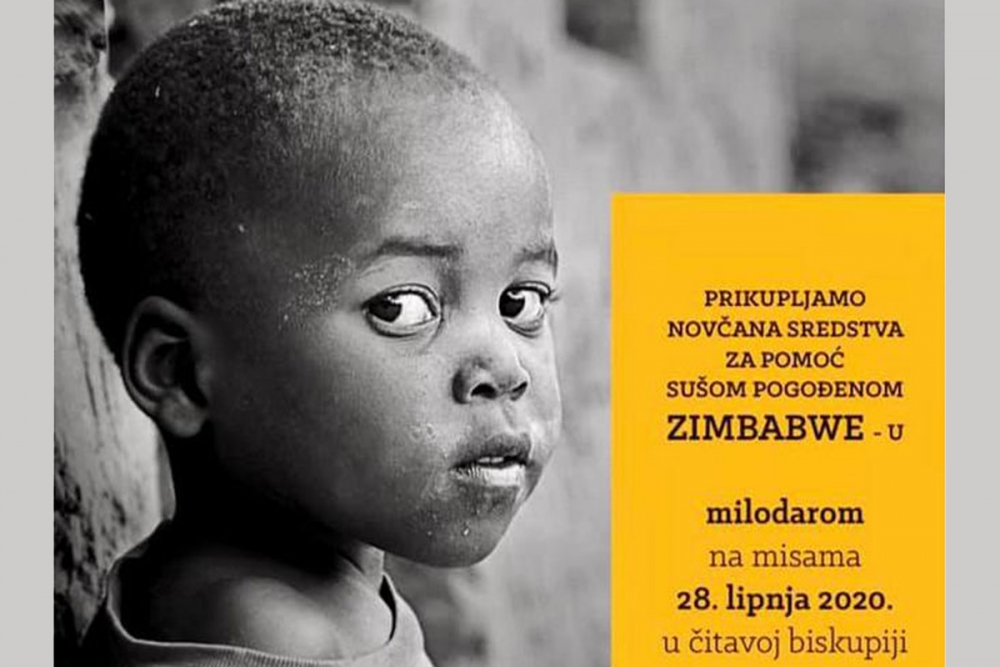 Caritas Dubrovačke biskupije pokreće akciju pomoći Zimbabweu: "Mojih nekoliko kuna za obrok u Africi"