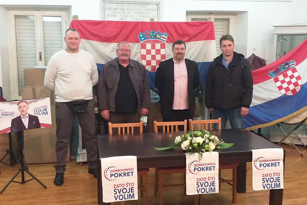 Osnovan ogranak Domovinskog pokreta u Župi dubrovačkoj, za predsjednika izabran Mateo Haićman