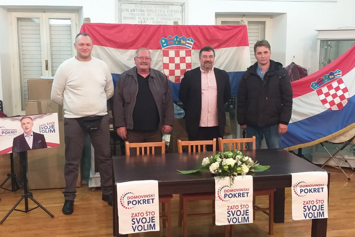 Osnovan ogranak Domovinskog pokreta u Župi dubrovačkoj, za predsjednika izabran Mateo Haićman