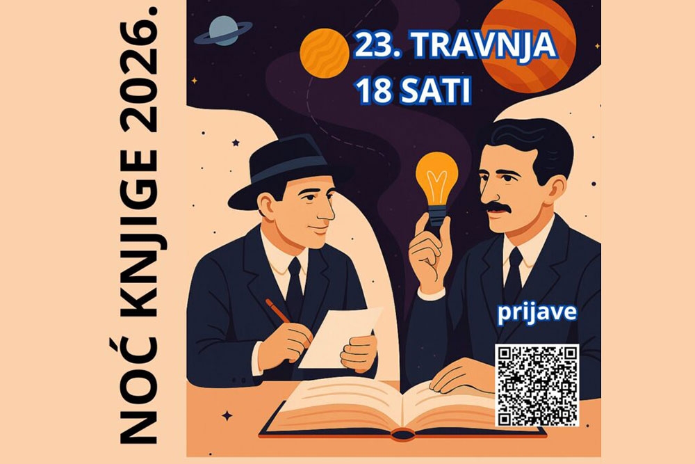 Noć knjige u O&Scaron; Župa dubrovačka &ndash; U lektiri je sveMIR, prijave do 22. travnja