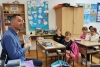 Povodom Mjeseca hrvatske knjige autor knjiga Tu sam! i Treći ključ posjetio područnu &scaron;kolu Postranje