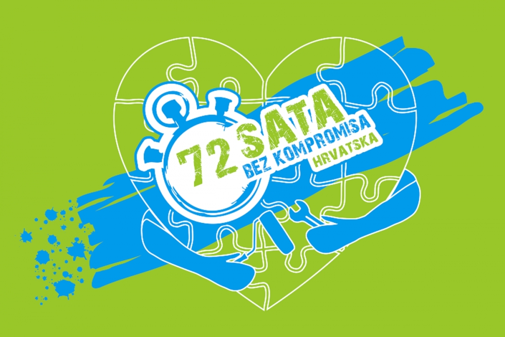 U petak, 15. listopada počinje projekt "72 sata bez kompromisa", prijave za mlade traju do početka akcije