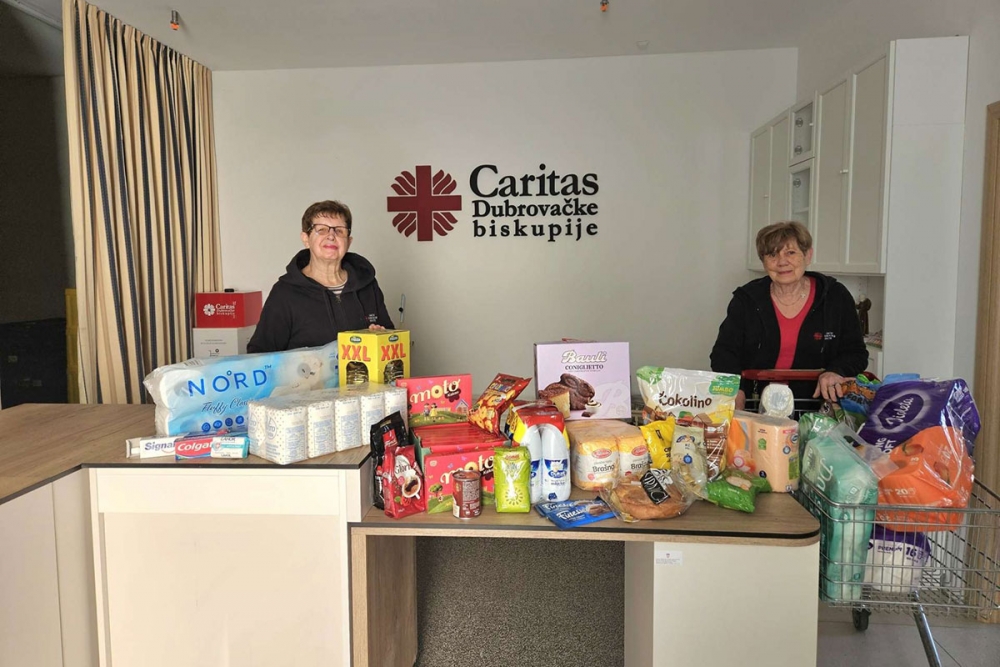 U Caritasovoj korizmenoj akciji &ldquo;Dodaj u ko&scaron;aricu&rdquo; prikupljeno 3159 proizvoda