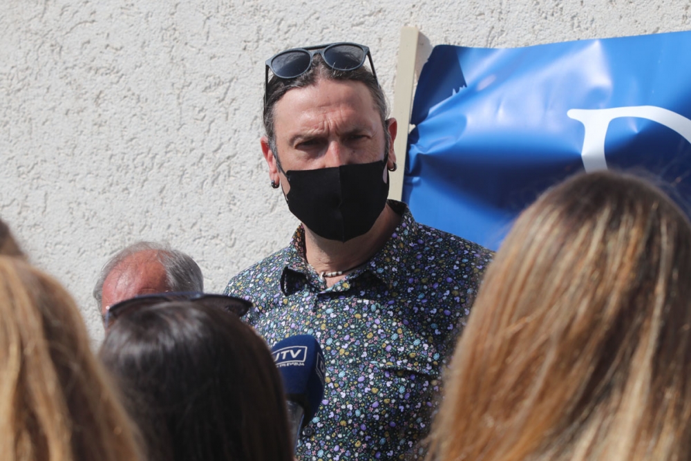 DDS predstavio svoje kandidate;  Ivo Žeravica kandidat za župskog načelnika, Terezina Orlić za županicu