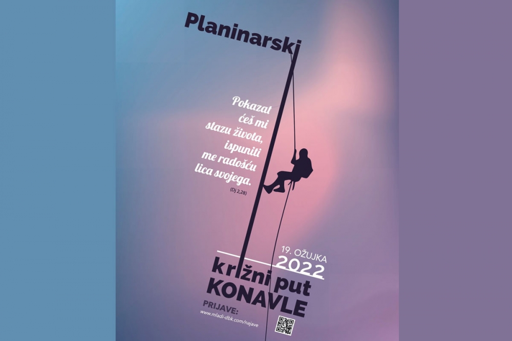 Planinarski križni put za mlade Dubrovačke biskupije u subotu, 19. ožujka na Snježnici