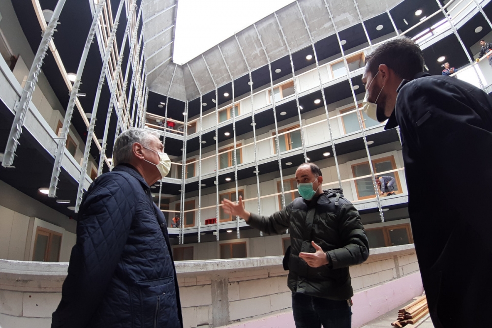 Dobroslavić i Cebalo obi&scaron;li radove na pripremi Studentskog centra u stacionar OB Dubrovnik