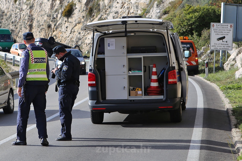 U proteklom tjednu osam prometnih nesreća s ozlijeđenim osobama, poduzeto 763 represivne mjere
