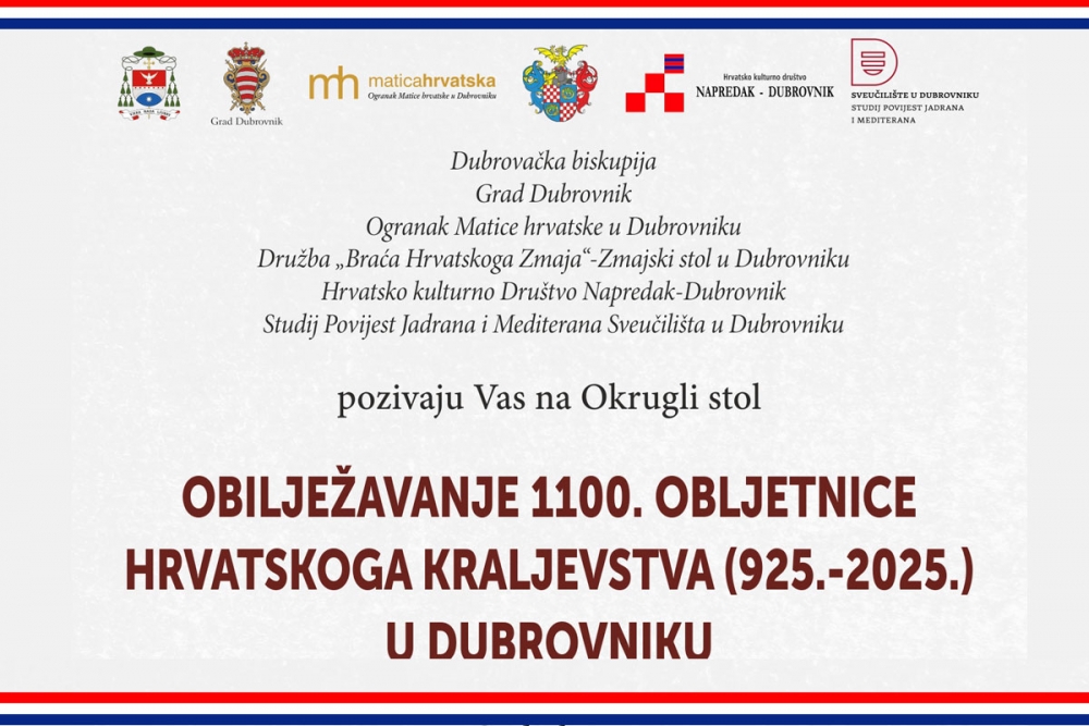 Matica Hrvatska; Okrugli stol povodom obilježavanja 1100. obljetnice hrvatskog kraljevstva