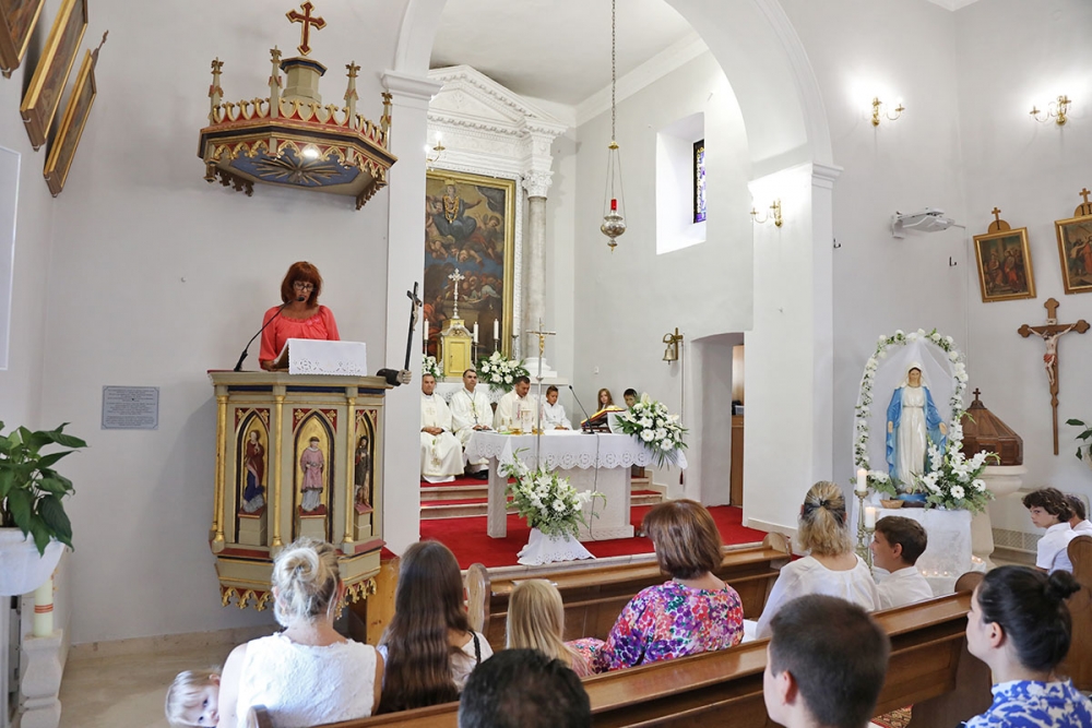 Proslava blagdana Velike Gospe u Postranju