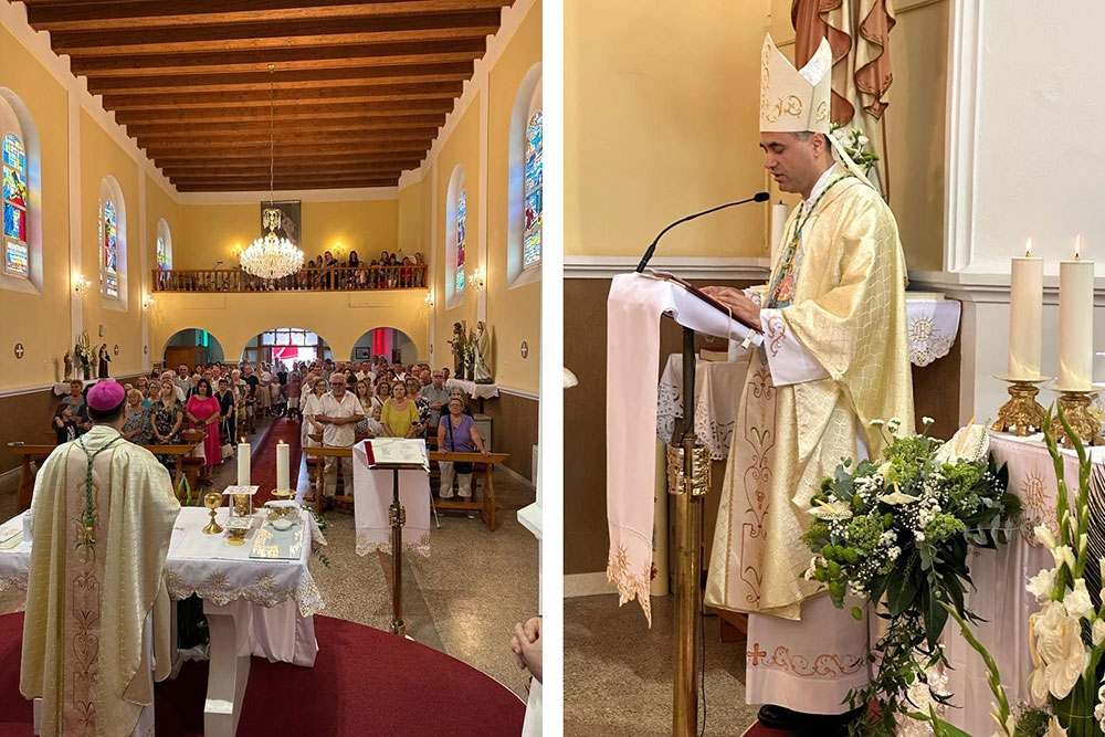 Proslava sv. Ane na Brgatu, sredi&scaron;nje euharistijsko slavlje predvodio mons. Roko Glasnović